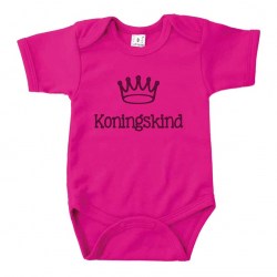 Romper kort fuchsia Koningskind